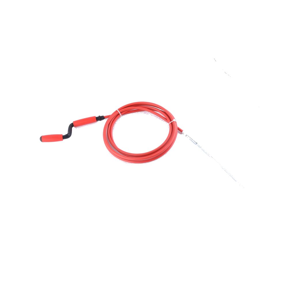 JQ-003 Manual Rotary Hand-Crank Drain Auger &mdash; 5 m PVC Cable, Bulb Head, TORCHMARK OEM Drain Snake